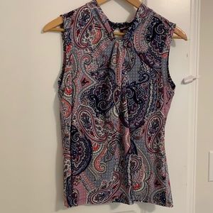 Tommy Hilfiger Knot Neck Top, LG